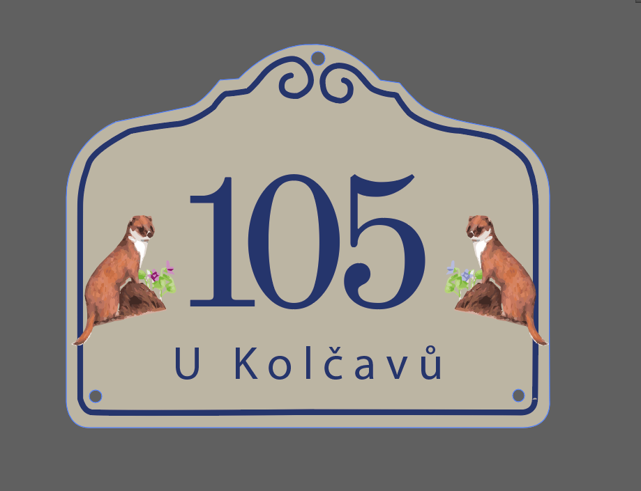 Domovní cedulka Design dle Vašeho zadání - Image 5