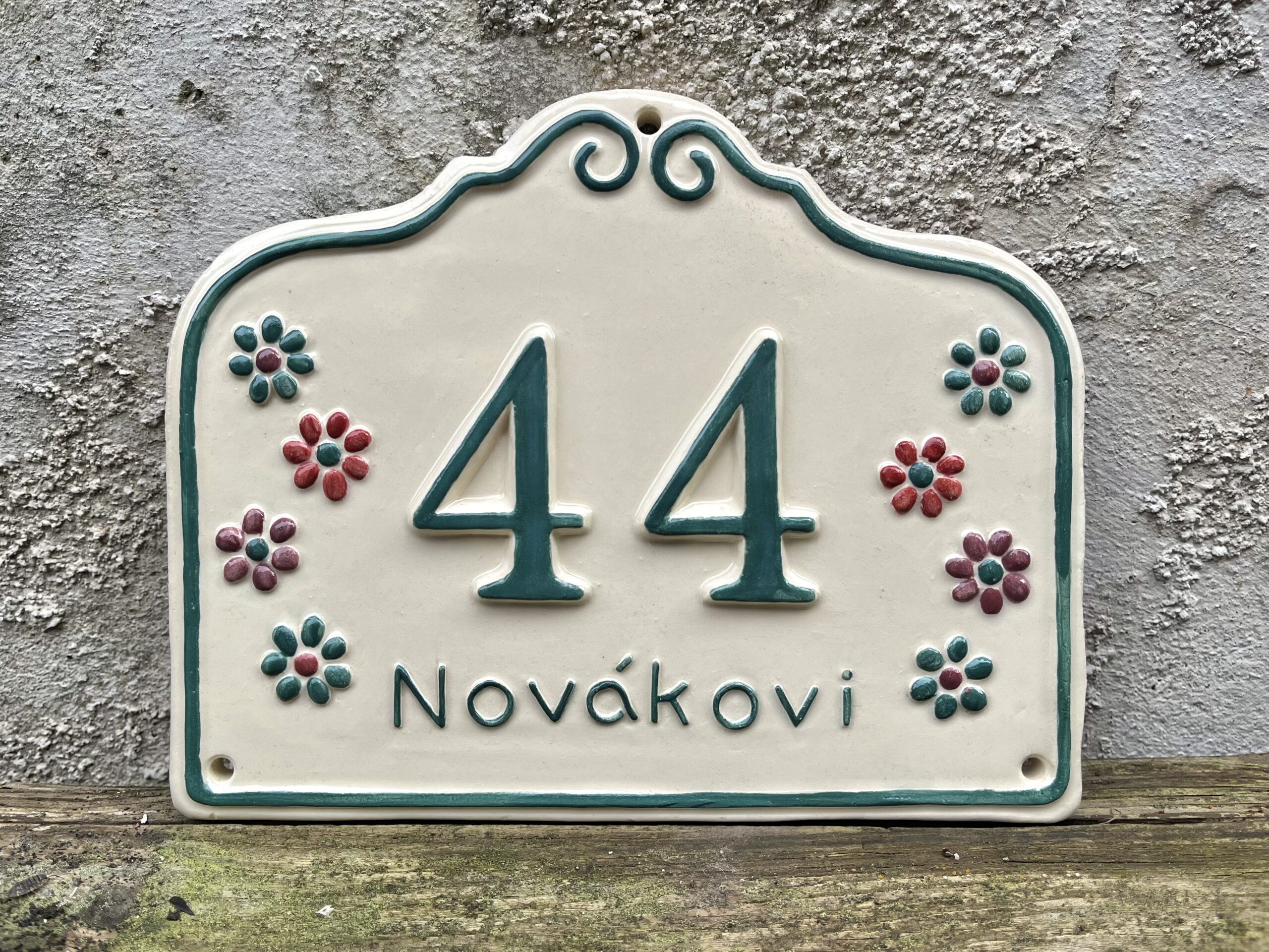 domovni cislo cedulka